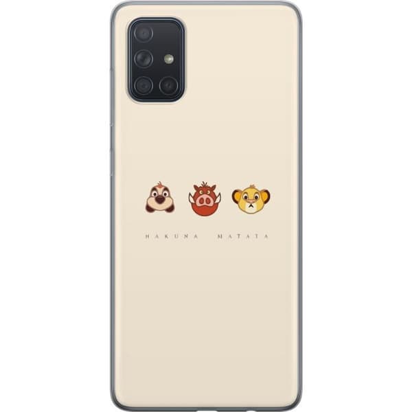 Kompatibelt Mobilskal till Samsung Galaxy A71 Hakuna Matata