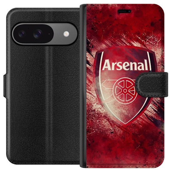 Google Pixel 9 Lompakkokotelo Arsenal Jalkapallo