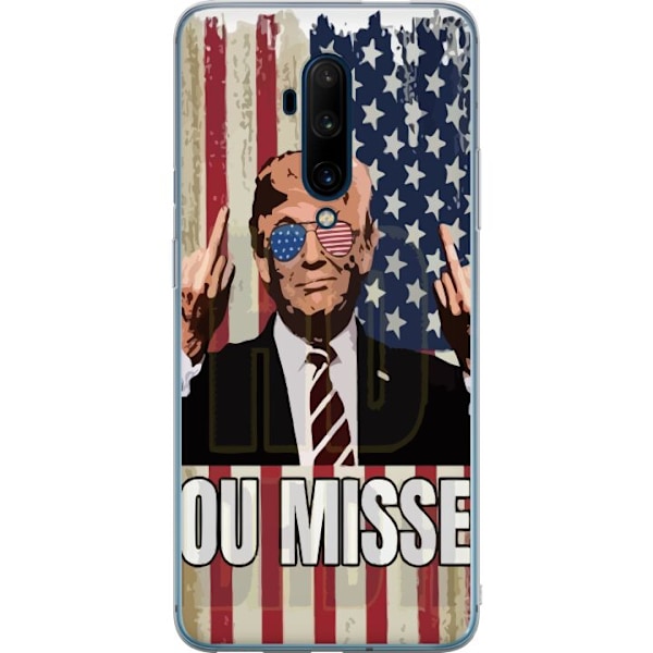 OnePlus 7T Pro Genomskinligt Skal Trump