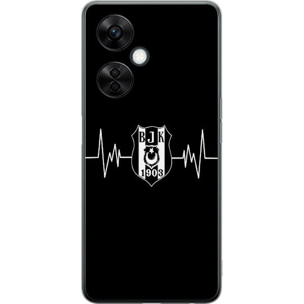 OnePlus Nord CE 3 Lite Gjennomsiktig deksel Beşiktaş J.K.