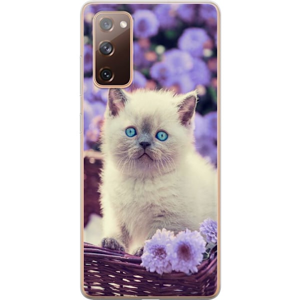 Samsung Galaxy S20 FE Läpinäkyvä kuori Kissa