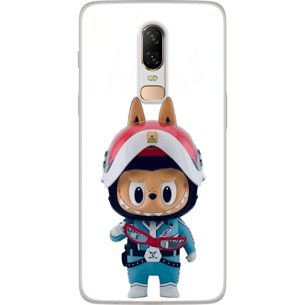 OnePlus 6 Läpinäkyvä kuori How2work Labubu hirviöt x Ultra