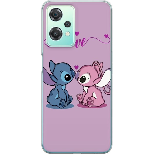 OnePlus Nord CE 2 Lite 5G Läpinäkyvä kuori Lilo & Stitch