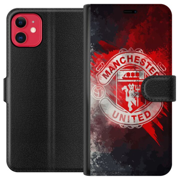 Apple iPhone 11 Lommeboketui Manchester United FC