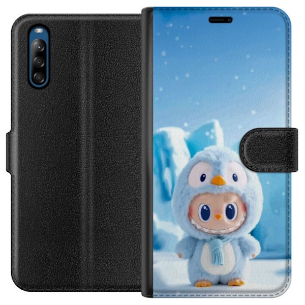 Sony Xperia L4 Tegnebogsetui sort ridder fortnite