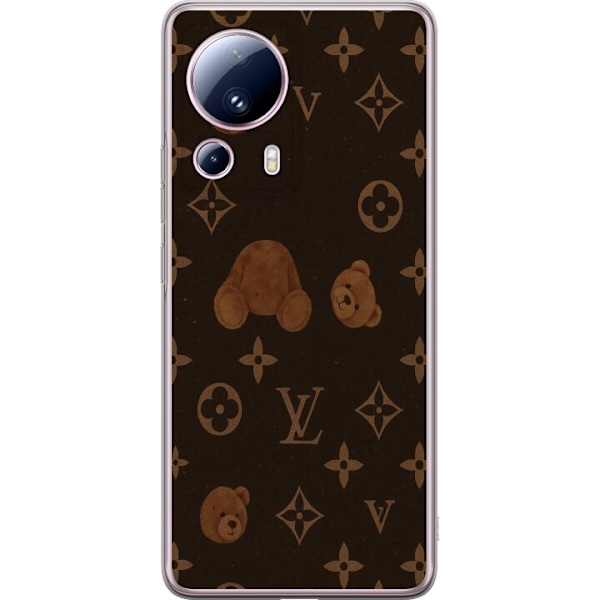 Xiaomi 13 Lite Genomskinligt Skal Plush Luxe