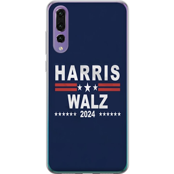 Huawei P20 Pro Gennemsigtig cover Harris | Walz 2024