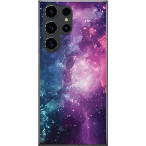 Samsung Galaxy S24 Ultra Läpinäkyvä kuori Nebula