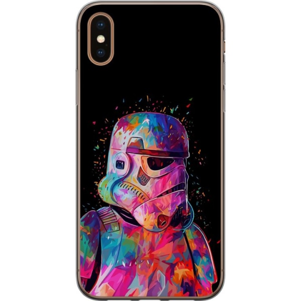 Apple iPhone XS Gjennomsiktig deksel Star Wars Stormtrooper