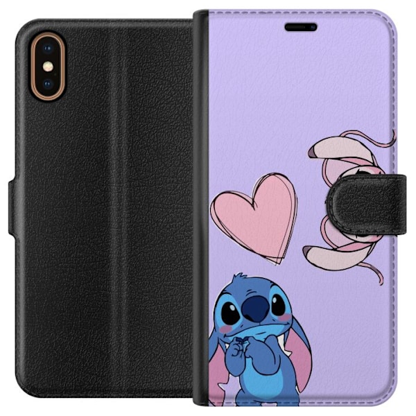 Apple iPhone X Tegnebogsetui Stitch Mode