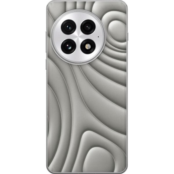 OnePlus 13 Läpinäkyvä kuori Hopea-aallot