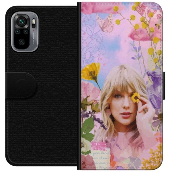 Xiaomi Redmi Note 10S Lommeboketui Taylor Swift