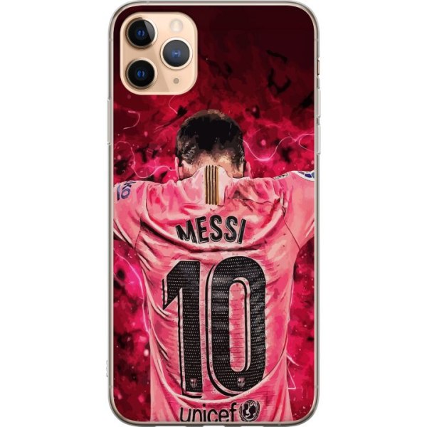 Apple iPhone 11 Pro Max Läpinäkyvä kuori Messi