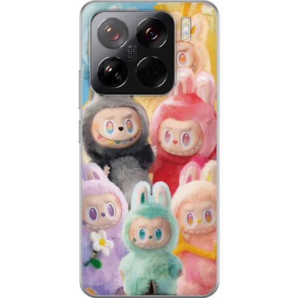 Xiaomi 15 Pro Genomskinligt Skal Labubu Sketch Style – Handritat monster i tusch