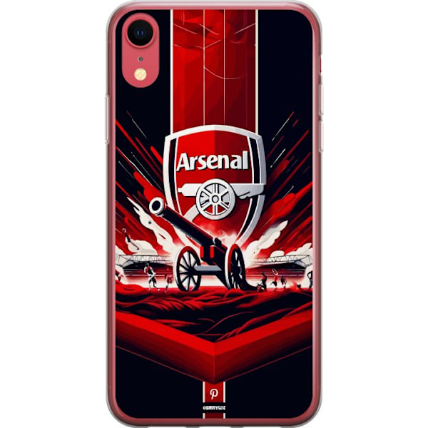 Apple iPhone XR Genomskinligt Skal Arsenal