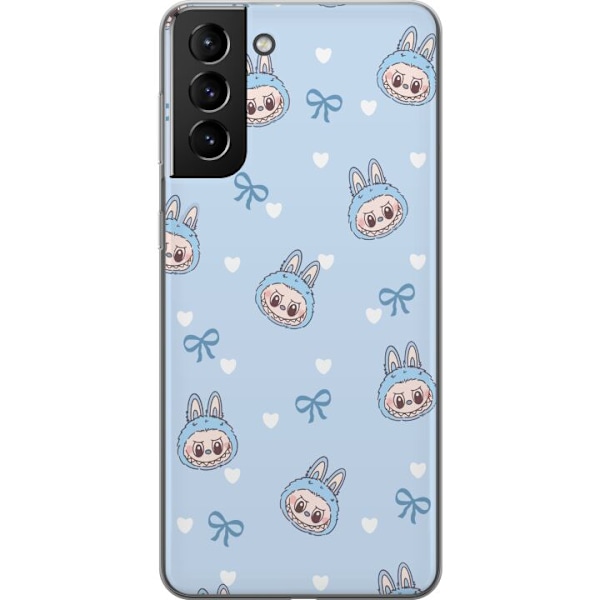 Samsung Galaxy S21+ 5G Läpinäkyvä kuori Labubu Tuli Henki