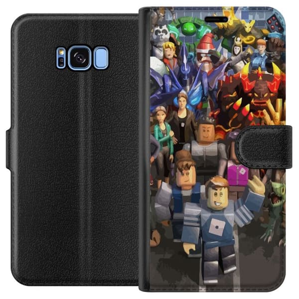 Kompatibelt Plånboksfodral till Samsung Galaxy S8 Roblox - W