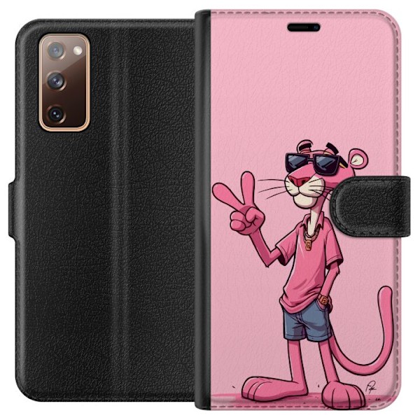 Samsung Galaxy S20 FE Tegnebogsetui Pink Panter Peace