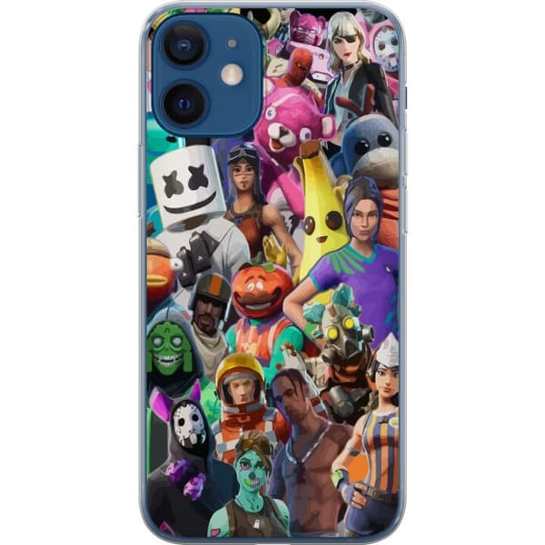 Kompatibelt Mobildeksel til Apple iPhone 12 mini Fortnite