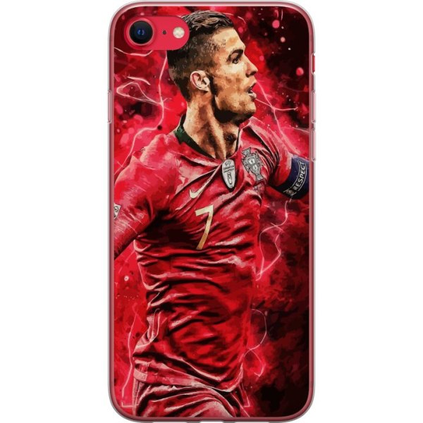 Apple iPhone SE (2020) Gennemsigtig cover Cristiano Ronaldo