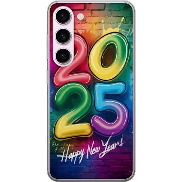 Samsung Galaxy S23 Gennemsigtig cover Nytår 2025