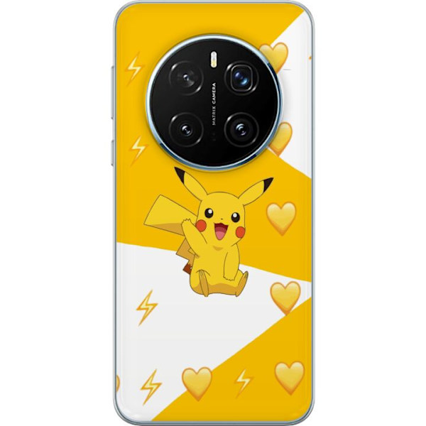 Honor Magic7 Pro Läpinäkyvä kuori Pikachu Pokémon Pelihahmo Peliaihe Suosittu Ikoni Sarjakuvasarja Pokémon GO Lasten Klassikko
