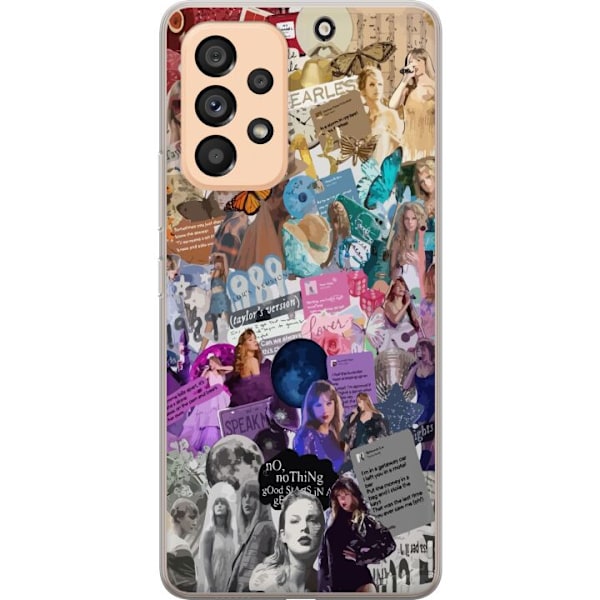 Samsung Galaxy A53 5G Gennemsigtig cover Taylor Swift