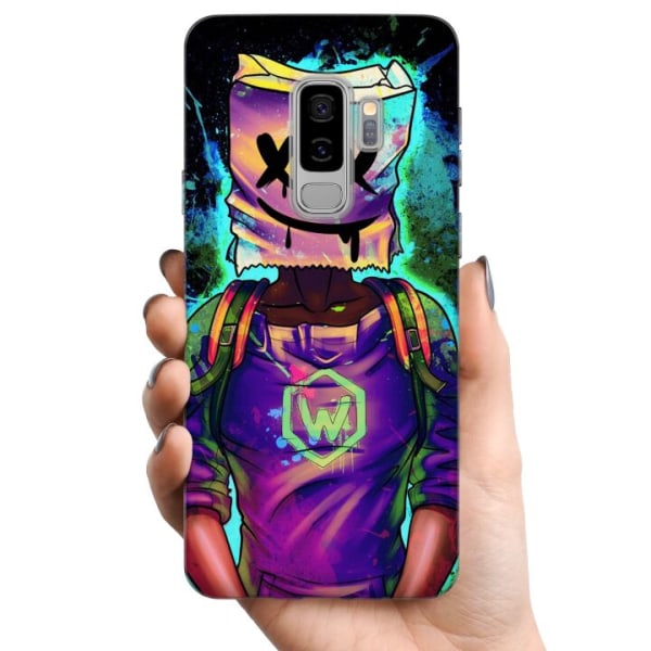 Samsung Galaxy S9+ TPU Mobilcover Fortnite Marshmello