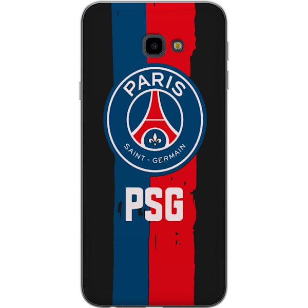 Samsung Galaxy J4+ Läpinäkyvä kuori Paris Saint-Germain F.C