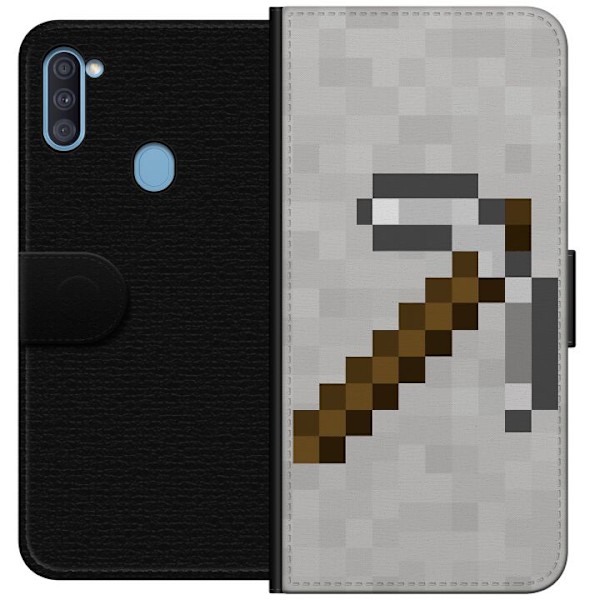 Samsung Galaxy A11 Plånboksfodral Minecraft Tools
