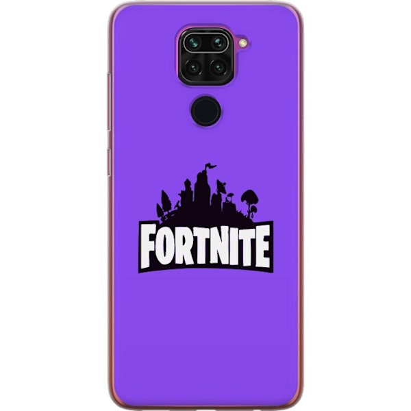 Xiaomi Redmi Note 9 Läpinäkyvä kuori Fortnite