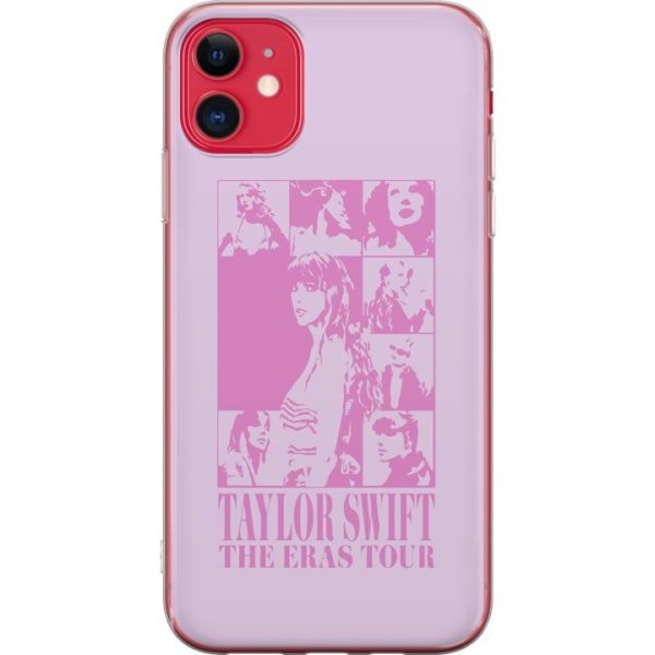 Apple iPhone 11 Genomskinligt Skal Taylor Swift - Pink
