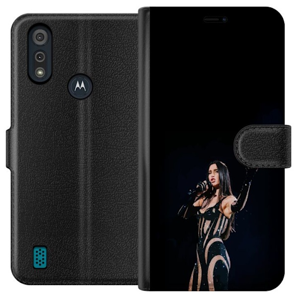 Motorola Moto E6i Tegnebogsetui Dua Lipa – Pop Star Aesthetic