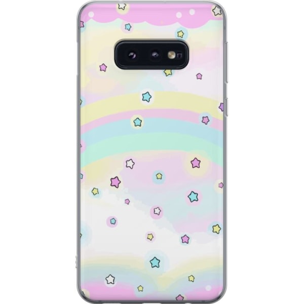 Samsung Galaxy S10e Läpinäkyvä kuori Tähdet