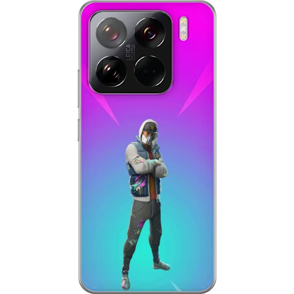 Xiaomi 15 Pro Gjennomsiktig deksel svart ridder fortnite