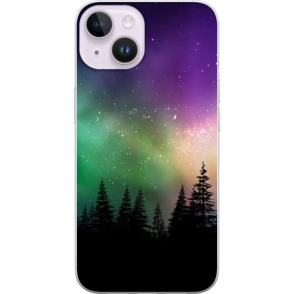 Kompatibelt Mobildeksel til Apple iPhone 14 Nordlyset