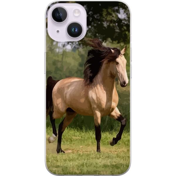 Kompatibelt Mobildeksel til Apple iPhone 14 Hest