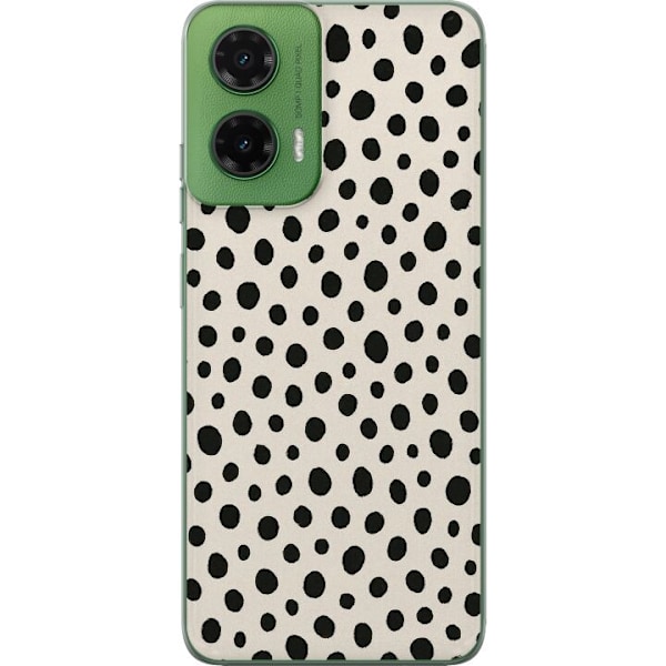 Motorola Moto G35 Genomskinligt Skal Dot Dance