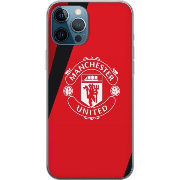 Apple iPhone 12 Pro Max Cover / Mobilcover - Manchester United