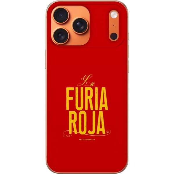 Kompatibelt Mobildeksel til Apple iPhone 17 Pro Max La Furia Roja rød