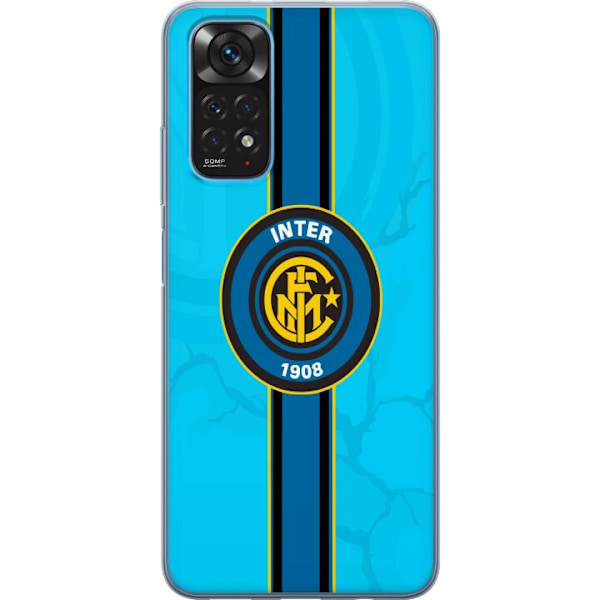 Xiaomi Redmi Note 11 Läpinäkyvä kuori Inter Milan