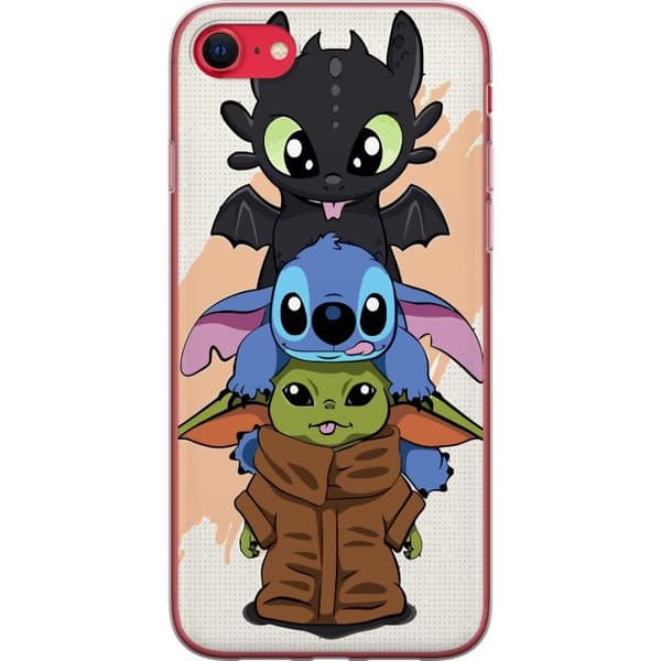 Kompatibelt Mobilskal till Apple iPhone SE (2022) Lilo and Stitch