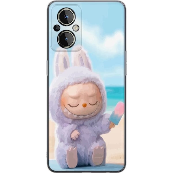 OnePlus Nord N20 5G Läpinäkyvä kuori Labubu Vaaleanpunainen Tunnelma