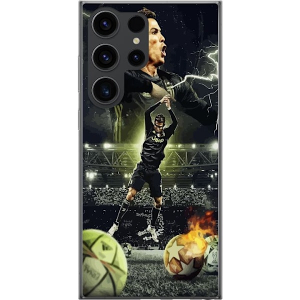 Samsung Galaxy S24 Ultra Gennemsigtig cover Ronaldo