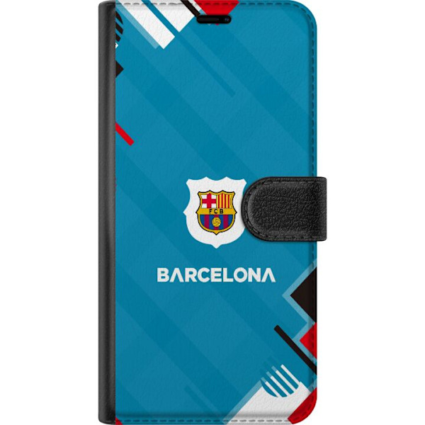 Motorola Moto E14 Lommeboketui FC Barcelona