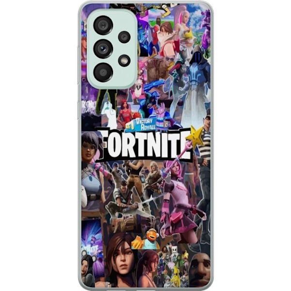 Samsung Galaxy A73 5G Gjennomsiktig deksel Fortnite