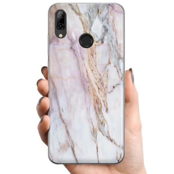 Huawei P smart 2019 TPU Mobildeksel Marmor
