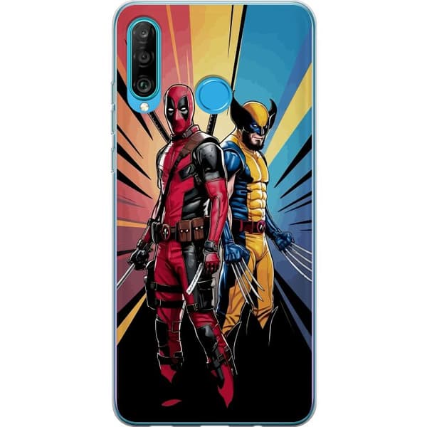Yhteensopiva Puhelinkuori Huawei P30 lite Wolverine