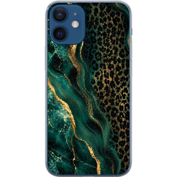 Kompatibelt Mobilskal till Apple iPhone 12 Emerald Wild grön