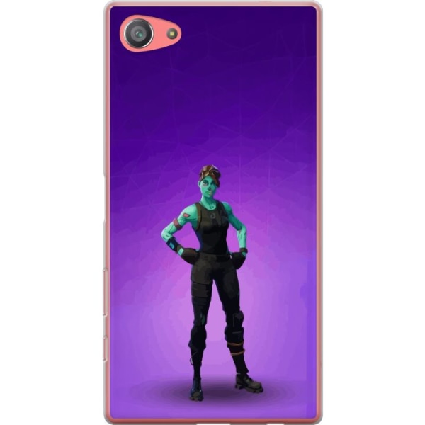 Sony Xperia Z5 Compact Gennemsigtig cover Fortnite - Ghoul Tro